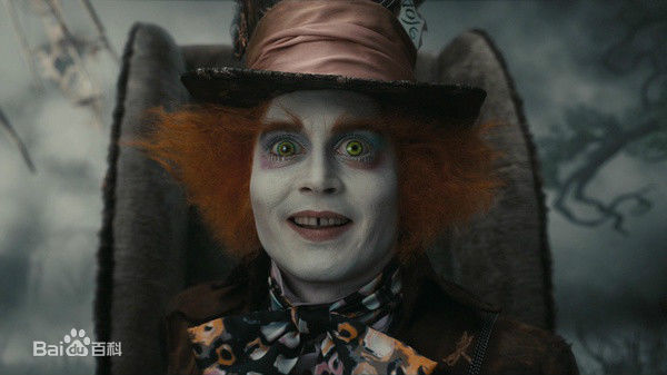 最全约翰尼·德普(Johnny Depp)在《爱丽丝梦游仙境》饰 疯帽子中的壁纸