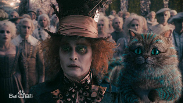 最全约翰尼·德普(Johnny Depp)在《爱丽丝梦游仙境》饰 疯帽子中的壁纸
