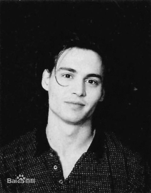 约翰尼·德普(Johnny Depp)早年的生活照相册