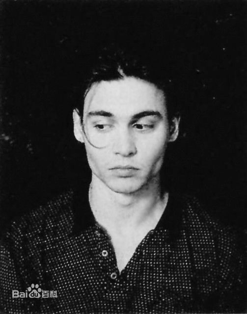 约翰尼·德普(Johnny Depp)早年的生活照相册
