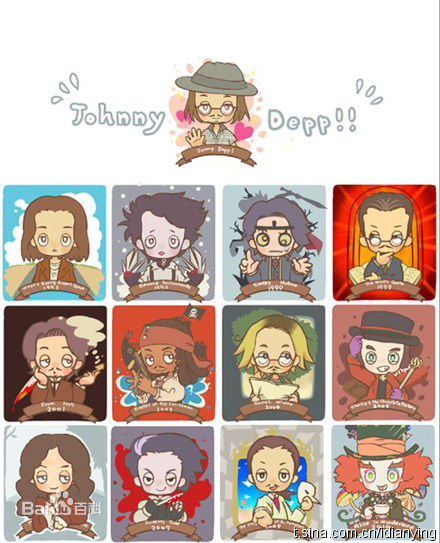 最优质约翰尼·德普(Johnny Depp)精彩图册
