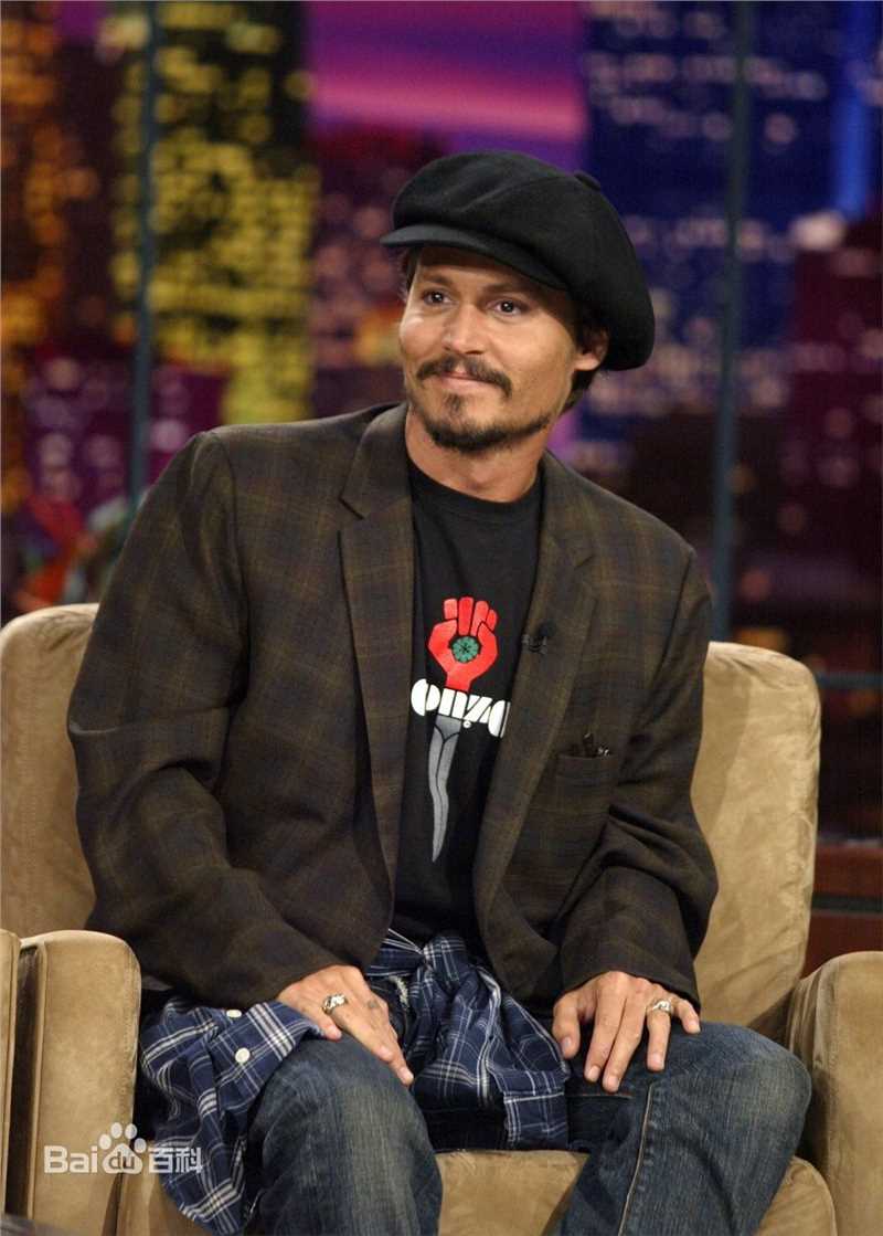 精选约翰尼·德普(Johnny Depp)精彩图册