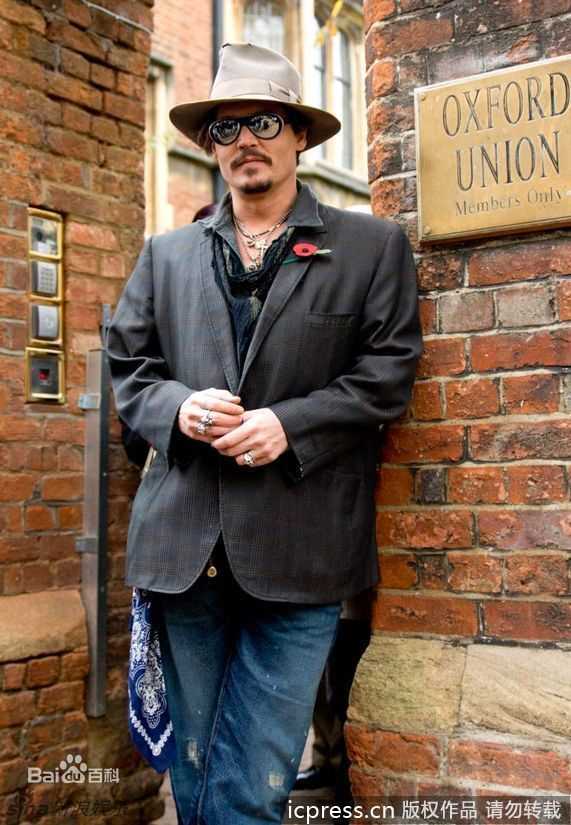 最全约翰尼·德普(Johnny Depp)精彩图册