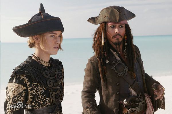 凯拉·奈特莉(Keira Knightley)《加勒比海盗》最新剧照