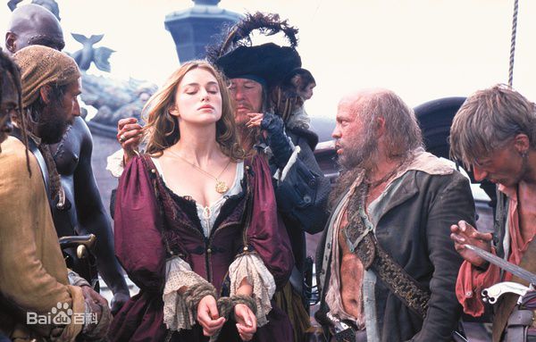 凯拉·奈特莉(Keira Knightley)《加勒比海盗》最新剧照