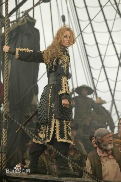 凯拉·奈特莉(Keira Knightley)《加勒比海盗》最新剧照