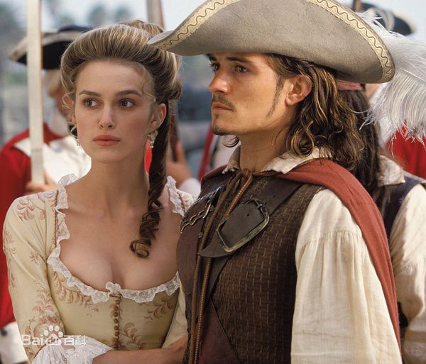 凯拉·奈特莉(Keira Knightley)《加勒比海盗》最新剧照