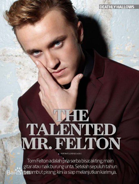 最优质汤姆·费尔顿(Tom Felton)精彩图册