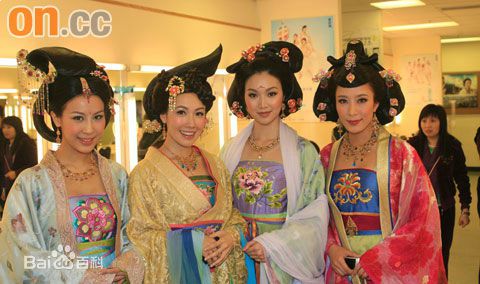 最全曹敏莉(Mandy Cho)在《宫心计》定妆照中的壁纸