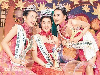 曹敏莉(Mandy Cho)选美照片前后照片