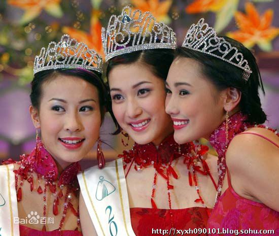 曹敏莉(Mandy Cho)选美照片前后照片