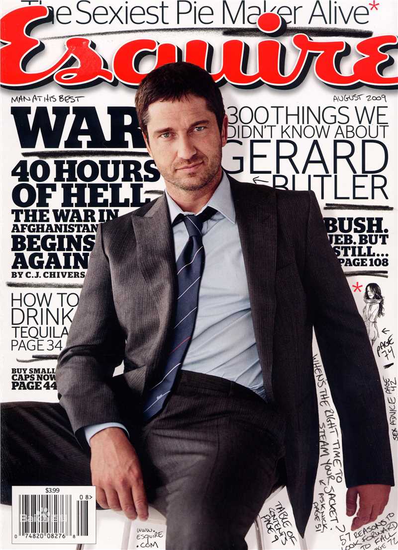 高清杰拉德·巴特勒(Gerard Butler)精彩图册