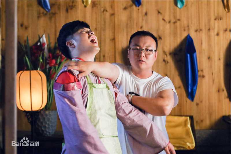 高清王为在《极品家丁》拍摄现场中的图集