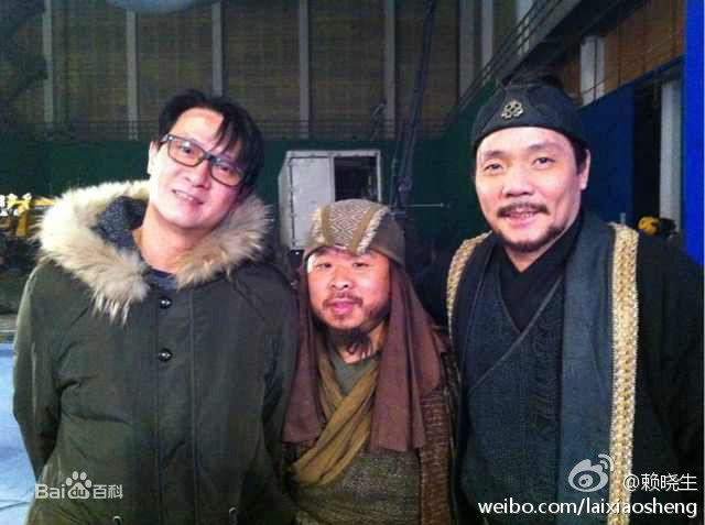 程东(John Ching)在《天龙八部》剧组中的