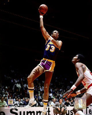 卡里姆·阿布杜尔-贾巴尔(Kareem Abdul-Jabbar)湖人时期素颜照相册