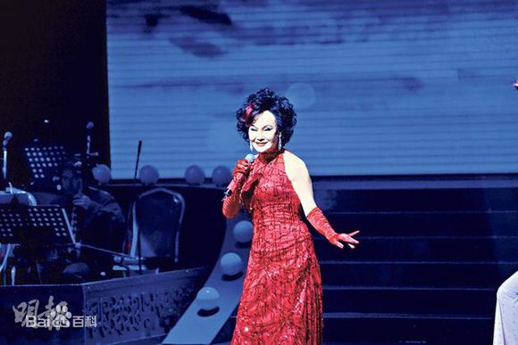 凌波出席活动素颜照相册