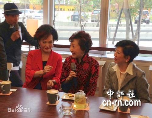 凌波出席活动素颜照相册