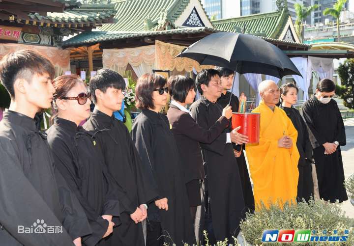 王侠(Wang Hsieh)葬礼素颜照相册