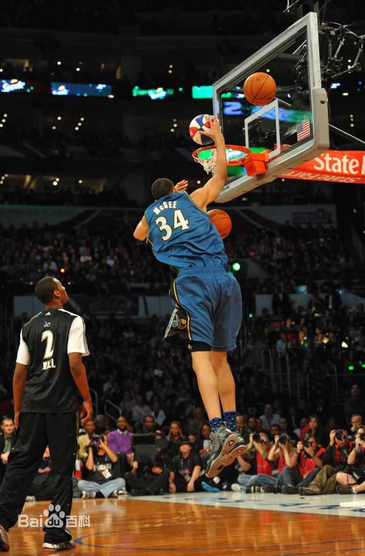 贾维尔·麦基(JaVale McGee)2011年全明星扣篮大赛生活照相册