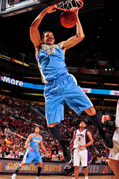 贾维尔·麦基(JaVale McGee)效力掘金素颜照相册