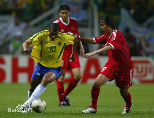 李铁(Li Tie)代表国家队参加2002韩日世界杯生活照相册