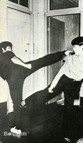 森森(Sylvia Lai)李小龙指点截拳道图片图集