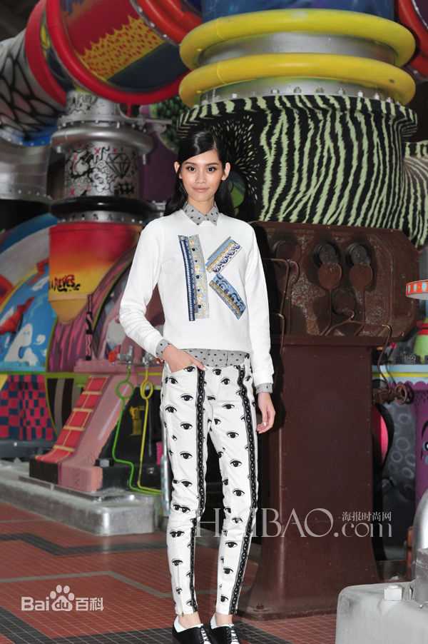 奚梦瑶(Ming Xi)走秀图素颜照相册