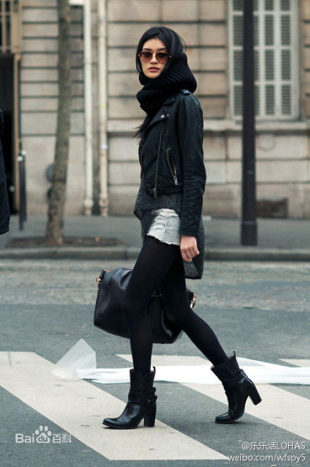 奚梦瑶(Ming Xi)街拍、T台照素颜照壁纸