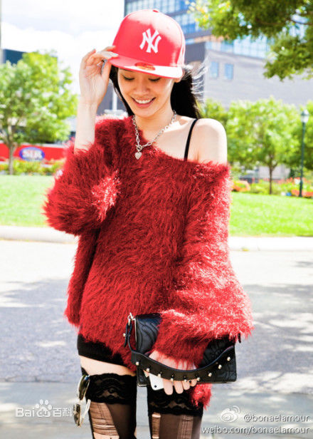 奚梦瑶(Ming Xi)街拍、T台照素颜照壁纸