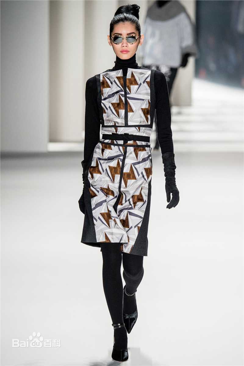 奚梦瑶(Ming Xi)街拍、T台照素颜照壁纸