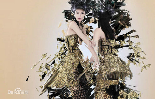 奚梦瑶(Ming Xi)启用的第一位亚洲模特素颜照壁纸