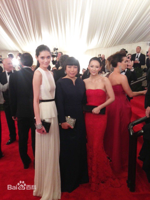 奚梦瑶(Ming Xi)纽约2013Met Ball图片图册