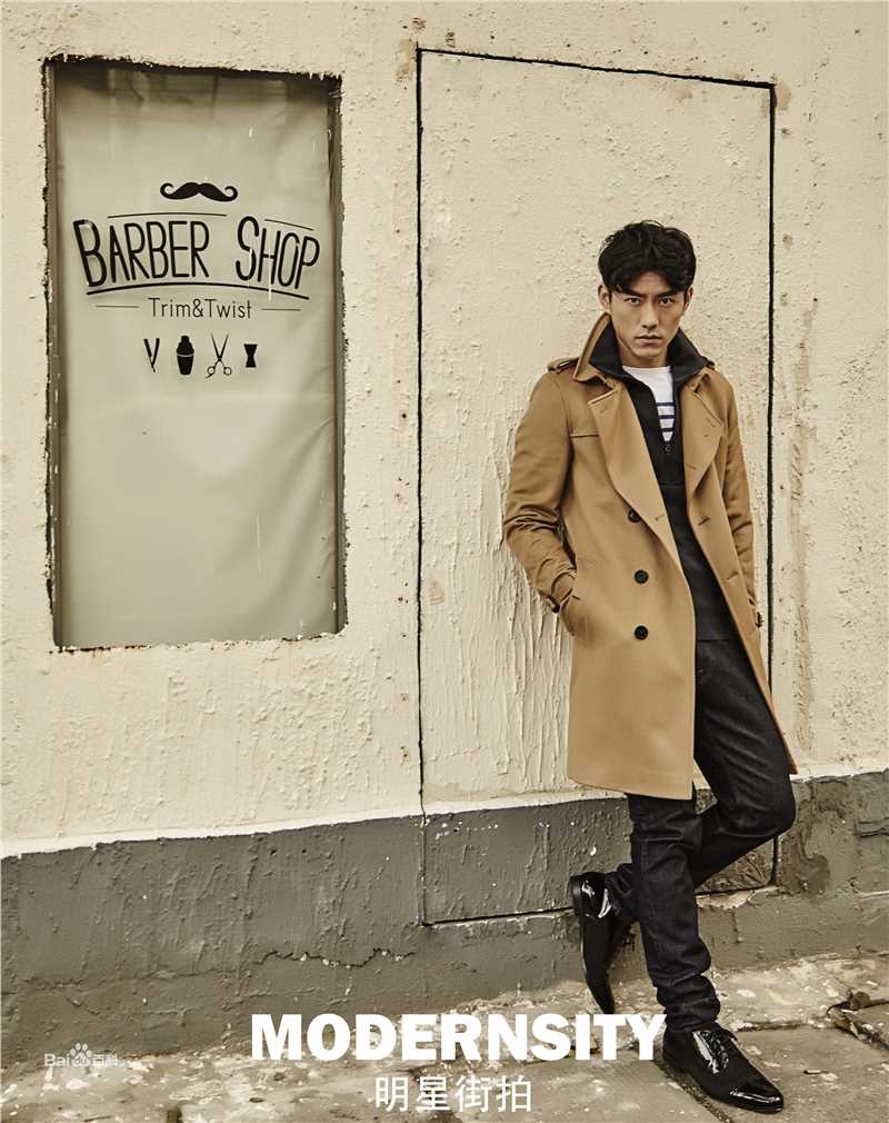 李程彬时尚街拍图册