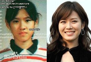 孙艺珍(Son Ye Jin)成长照前后照片