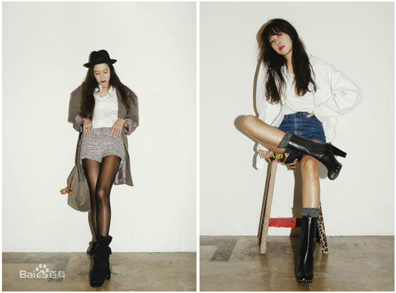 孔晓振（正确汉字名）(，Kong Hyo-jin)EXCUSE ME × pushBUTTON前后照片