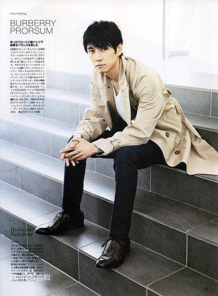 西岛秀俊(Hidetoshi Nishijima)最优质杂志相册