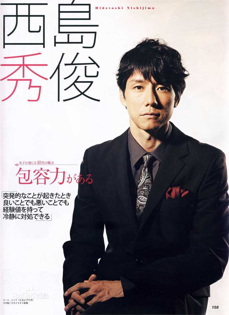 高清西岛秀俊(Hidetoshi Nishijima)精彩图册