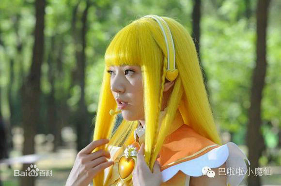 雨婷儿(Fortuna)巴啦啦小魔仙之音符之谜素颜照壁纸