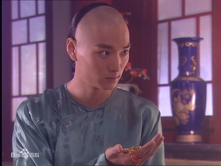 赵鸿飞在2004年《皇太子秘史》饰演雍正中的