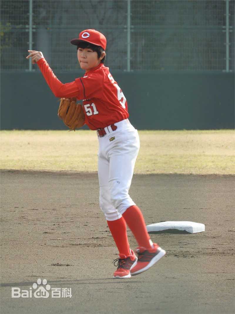 铃木福(すずき ふく(Fuku Suzuki))小福打棒球壁纸壁纸