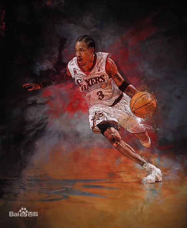 阿伦·埃泽尔·艾弗森(Allen Ezail Iverson)76人时期前后照片