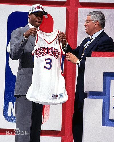 阿伦·埃泽尔·艾弗森(Allen Ezail Iverson)76人时期前后照片