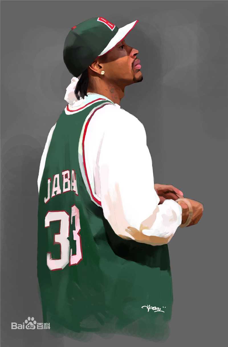 阿伦·埃泽尔·艾弗森(Allen Ezail Iverson)掘金时期性感图片壁纸