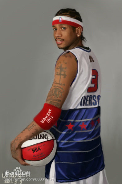 阿伦·埃泽尔·艾弗森(Allen Ezail Iverson)掘金时期性感图片壁纸