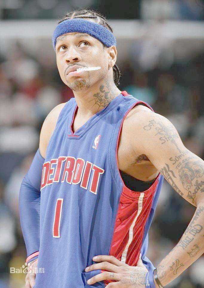 阿伦·埃泽尔·艾弗森(Allen Ezail Iverson)活塞时期图册