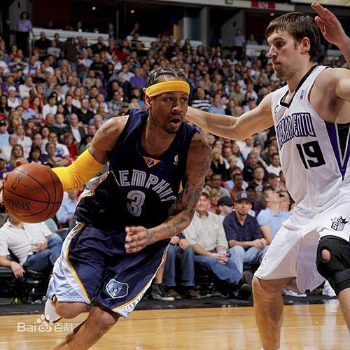 阿伦·埃泽尔·艾弗森(Allen Ezail Iverson)灰熊时期性感图片壁纸