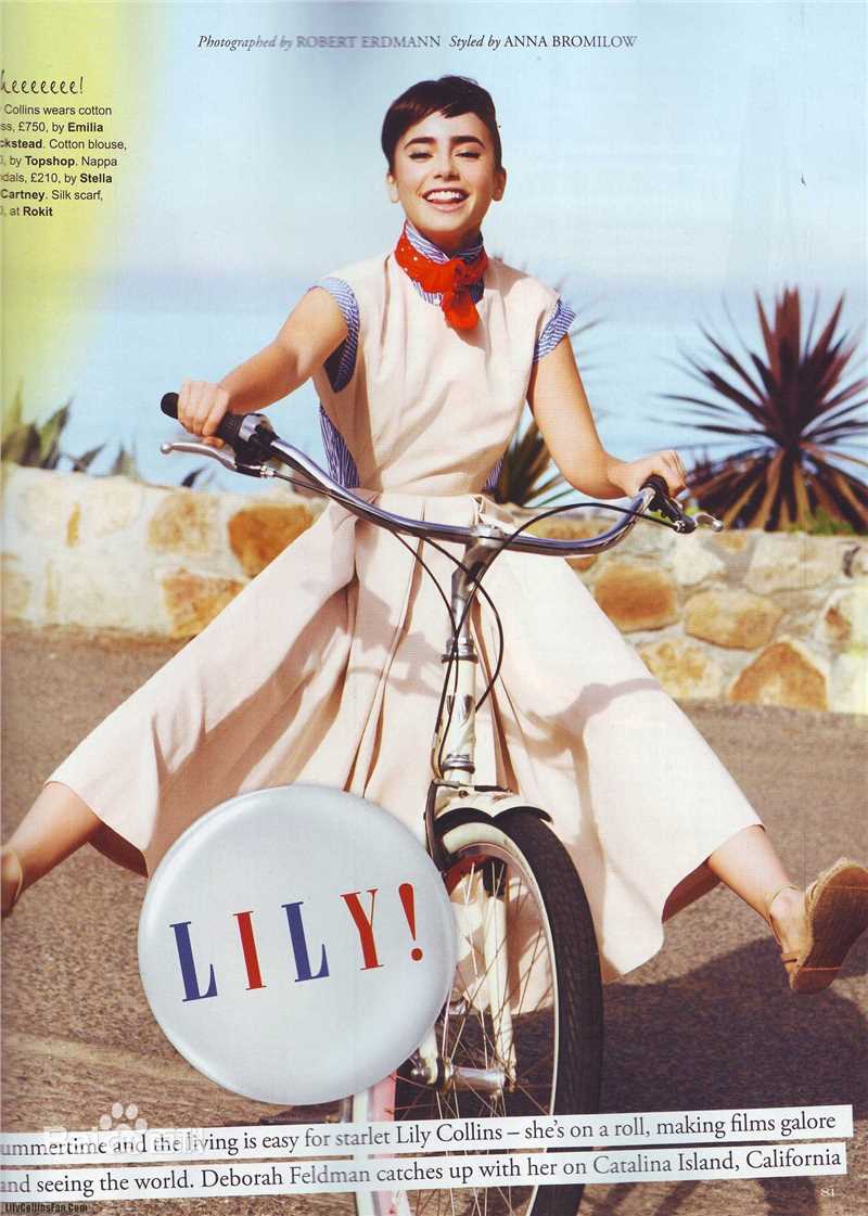 莉莉·柯林斯(Lily Collins)精彩图册