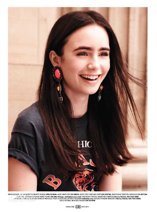 最优质莉莉·柯林斯(Lily Collins)精彩图册