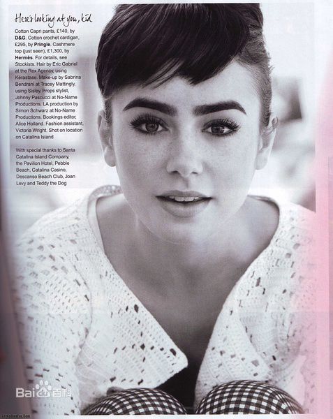 莉莉·柯林斯(Lily Collins)精彩图册