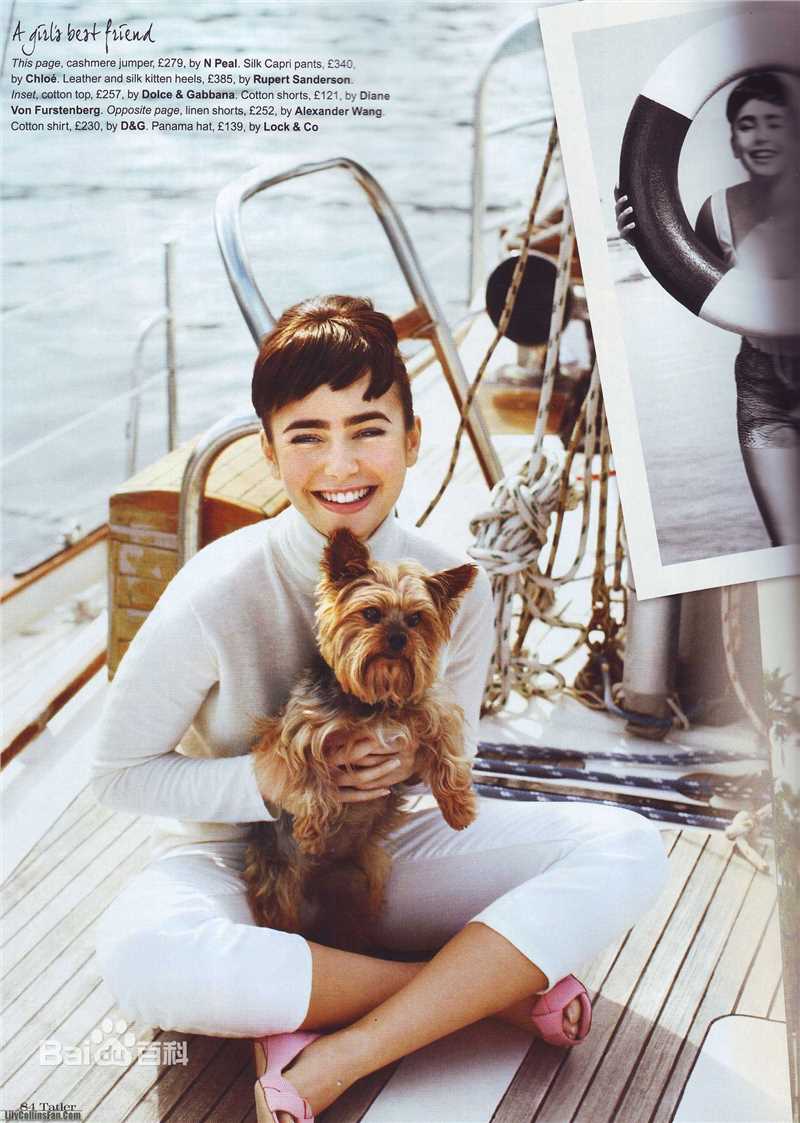 莉莉·柯林斯(Lily Collins)精彩图册